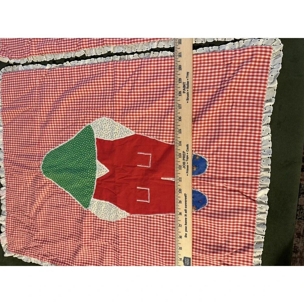 Vintage Handmade Sun Bonnet Sue & Overall Sam ABC Quilt Wall Hangings Kids‎ Room